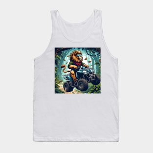 Bad ass lion Tank Top